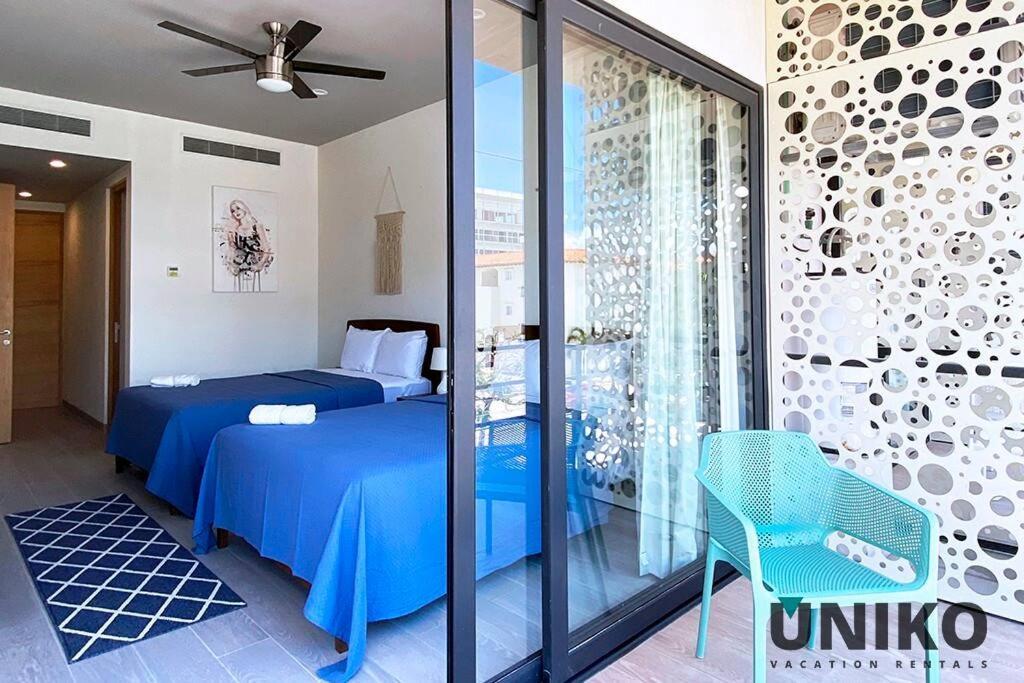 1 Block To The 2br 6pax Rooftop Pool King Bed Apartamento Playa del Carmen