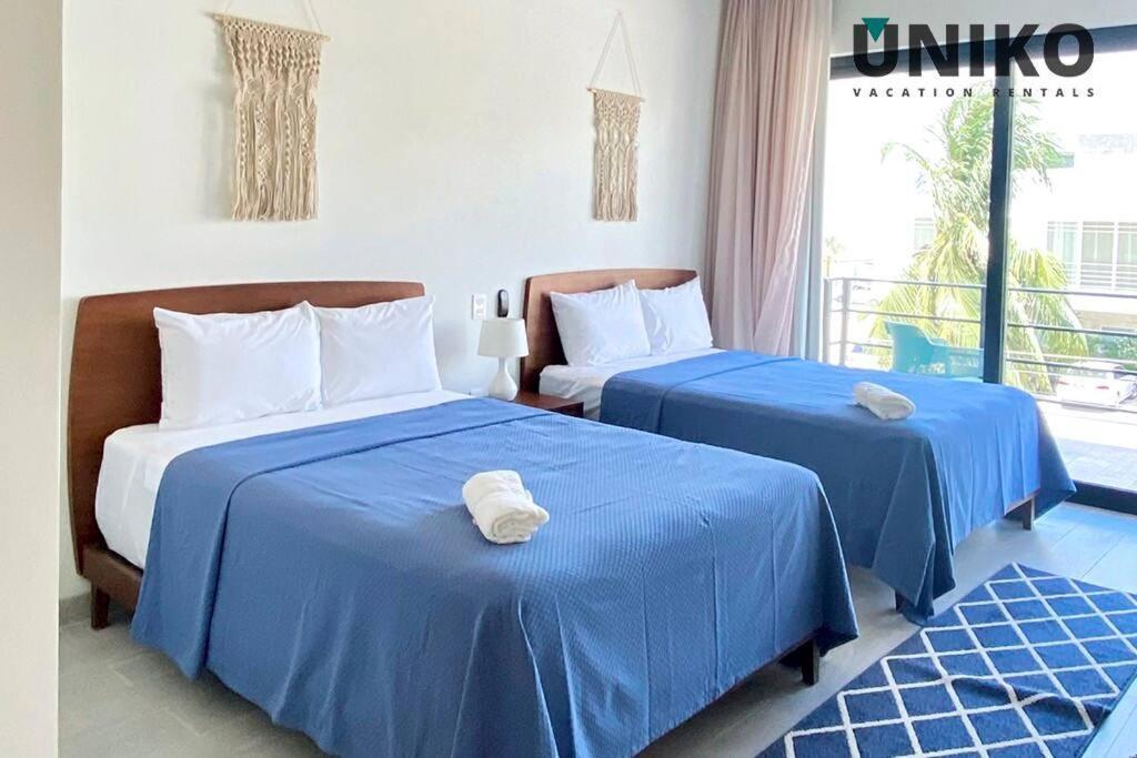 1 Block To The 2br 6pax Rooftop Pool King Bed Apartamento